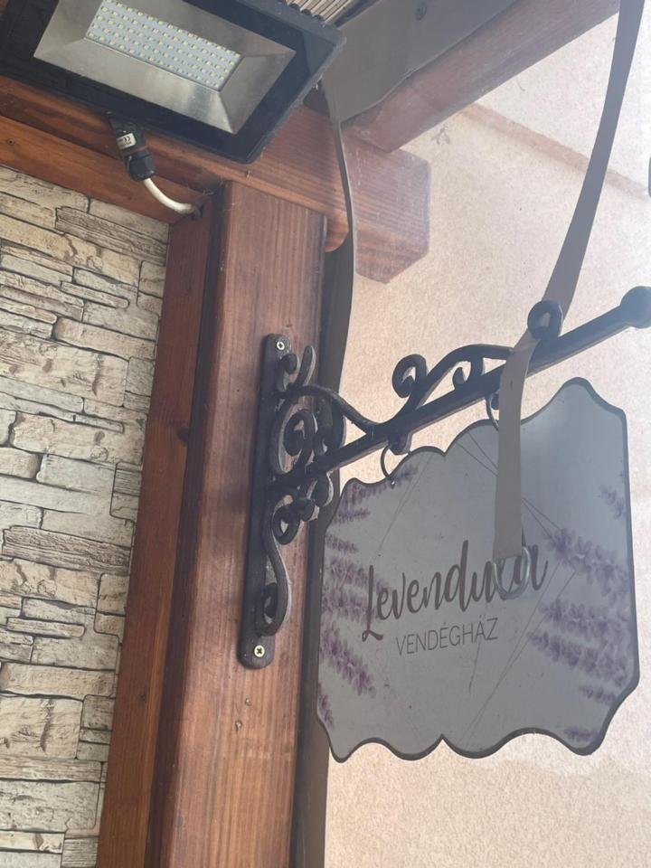 Vila Levendula Vendeghaz Hajdúnánás Exteriér fotografie